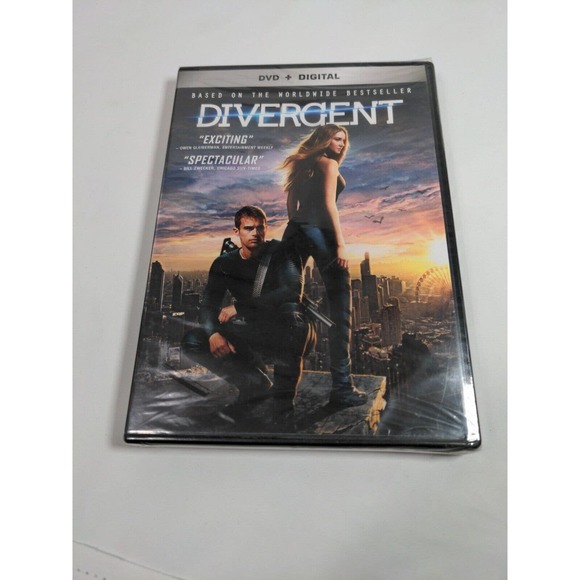 Divergent - DVD By Shailene Woodley, Theo James, Kate Winslet - VERY GOOD - Picture 1 of 2